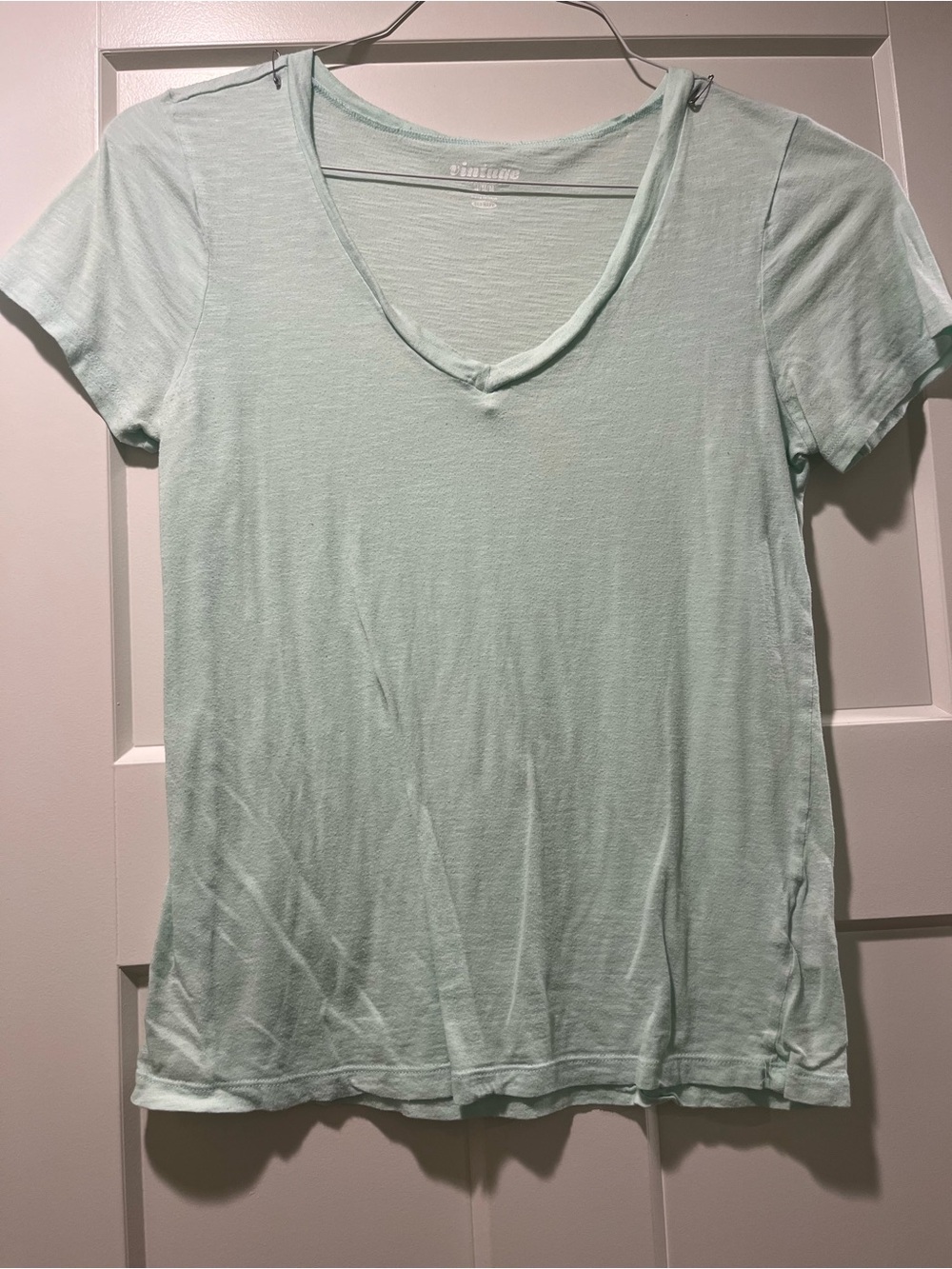 Classic V-Neck Tee - Light Mint